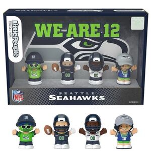 Fisher-Price Little People Seattle Seahawks figures-Series 1 sealed